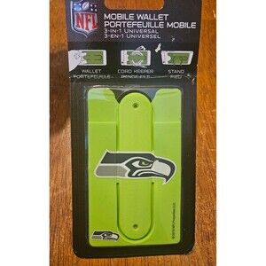 Seattle Seahawks NFL Mobile Wallet New Green Phone Accessories Universal